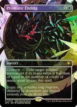 Prismatic Ending Foil Borderless Modern Horizons 3 Special Guests NM MTG - Image 1