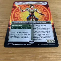 MTG Ixalan Kellan, Daring Traveler (Borderless) NM Lost Carverns Of Ixalan Rare - Image 3