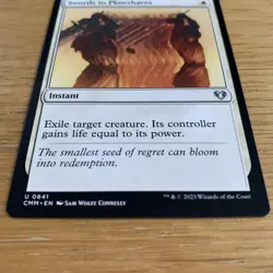 MTG ~ Swords to Plowshares ~ Commander Legends ~ Near Mint ~ Uncommon Magic - Image 3
