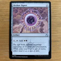 Orzhov Signet ~ Commander Anthology 1 [ NM ] [ Magic MTG ] Magic The Gathering - Image 1