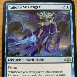 MTG - Talion's Messenger [Wilds of Eldraine] Near Mint Rare Magic The Gathering - Image 2