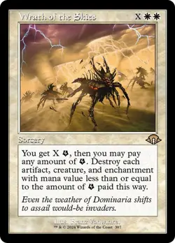 Wrath of the Skies Retro Frame Modern Horizons 3 NM MTG - Image 1