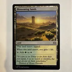Blossoming Sands [Tarkir: Dragonstorm] MTG - Image 1