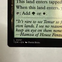 Blossoming Sands [Tarkir: Dragonstorm] MTG - Image 2