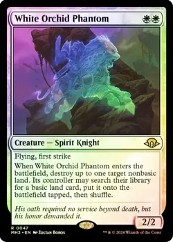 White Orchid Phantom Foil Modern Horizons 3 NM MTG - Image 1