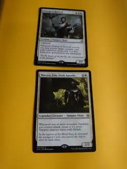 Bishop of Rebirth & Mavren Fein, Dusk Apostle. ixalan Rare cleric mtg card x2 - Image 4