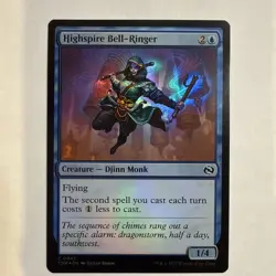MTG - Highspire Bell-Ringer (Foil) - Tarkir Dragonstorm NM/M Condition - Image 1