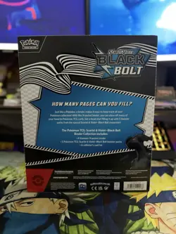 2x Pokemon TCG - Black Bolt Binder Collection - SEALED - Image 4