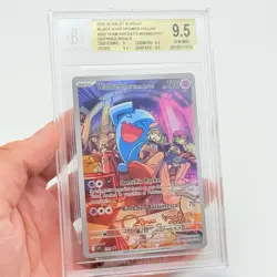 CARTA POKEMON WOBBUFFET PROMO 203 - ETB RIVALI PREDESTINATI - ITA - BGS 9,5 - Image 2