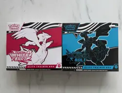 🔥 Pokemon TCG Scarlet & Violet Black Bolt & White Flare Elite Trainer Boxes ETB - Image 1