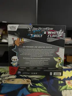 4x Pokemon Cards Scarlet and Violet Black Bolt And White Flare Poster Collection - Image 4