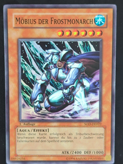 Mobius der Frostmonarch SOD-DE022 Super Rare 1. Auflage DE EX YUGIOH - Image 1