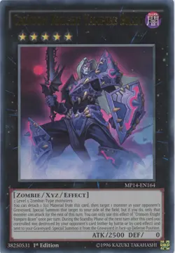 Yugioh Crimson Knight Vampire Bram MP14-EN164 Ultra Rare 1st NM - Image 1
