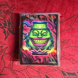 Yugioh Pot Of Greed Official Card Sleeves x100 Goat Edison - Image 1