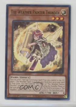 The Weather Painter Thunder 1st Ed. YuGiOh Maximum Gold: El Dorado 0su9 - Image 1