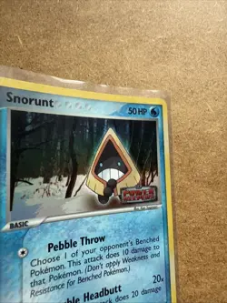 Snorunt 64/108 - EX Power Keepers - Common Stamped Holo LP Pokemon Card, 2007 - Image 2