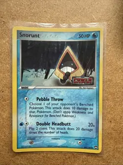 Snorunt 64/108 - EX Power Keepers - Common Stamped Holo LP Pokemon Card, 2007 - Image 4