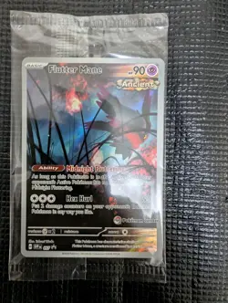 Flutter Mane SVP 097 Black Star Promo Pokemon Center Stamped Card Sealed - Image 1