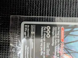 Flutter Mane SVP 097 Black Star Promo Pokemon Center Stamped Card Sealed - Image 3