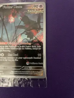 Flutter Mane SVP 097 Black Star Promo Pokemon Center Stamped Card Sealed - Image 3