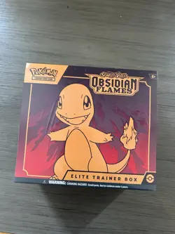 Obsidian Flames Elite Trainer Box ETB Scarlet & Violet Pokemon Card New & Sealed - Image 1
