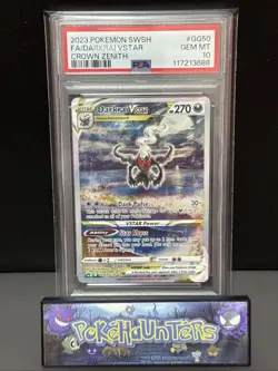 Pokemon Card Darkrai VSTAR GG50/GG70 Crown Zenith Galarian Gallery PSA 10 GEM - Image 1