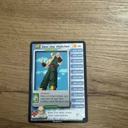 Tien, the Watcher Non Foil #120 Score DBZ CCG LV4 Dragon Ball Z TCG 2001 Card mp - Image 1