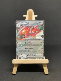 Pokemon Card Scizor ex 111/162 Temporal Forces Double Rare Near Mint - Image 1