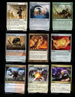MYR!-100 Card Magic the Gathering Commander Deck-Rare-Mythic-MTG-Urtet-Karn - Image 5