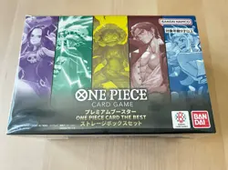 One Piece Card Game THE BEST Storage Box Set PRB-01 (JAPANESE, SEALED) - Image 1