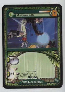 1998 Dragon Ball GT Italian Trading Card Game Moriremo tutti! 0ez5 - Image 1