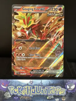 Pokemon Card Gouging Fire ex 038/162 Temporal Forces Double Rare NM - Image 1