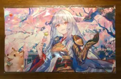 MTG Wandering Emperor cherry blossoms viewing Playmat Limited 2025 Japan NEW - Image 1