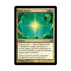 WOTC MtG Shards of Alara Naya Charm (U) (Foil) NM - Image 1