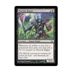 WOTC MtG Fifth Dawn Moriok Rigger (R) (Foil) NM - Image 1