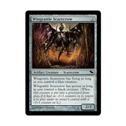 WOTC MtG Shadowmoor Wingrattle Scarecrow (C) (Foil) NM - Image 1
