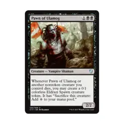 WOTC MTG Commander 2017 Pawn of Ulamog (U) NM - Image 1