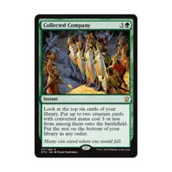WOTC MtG Dragons of Tarkir Collected Company (R) EX - Image 1