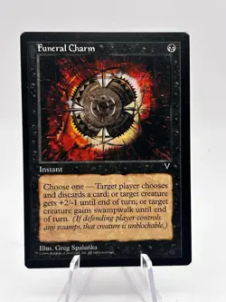 Funeral Charm Visions MTG LP - Image 1