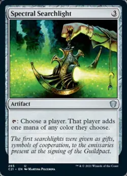 Spectral Searchlight - Light Play MTG Commander 2021 Strixhaven - Image 1