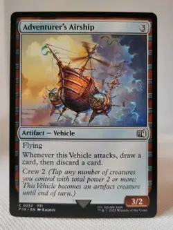Magic MTG - Adventurer's Airship - Final Fantasy - NMINT #0252 - Image 1
