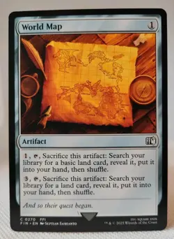 Magic MTG - World Map - Final Fantasy - NMINT #0270 - Image 1
