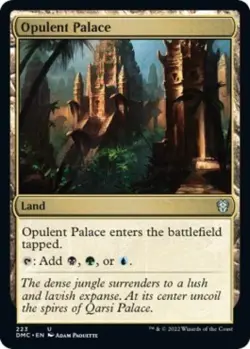 Opulent Palace - Light Play MTG Commander: Dominaria United - Image 1