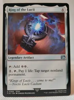 Magic MTG - Ring of the Lucii - Final Fantasy - NMINT #0269 - Image 1