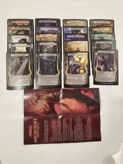MTG Archenemy Nicol Bolas Oversized Scheme Cards Complete Set 20 w/Instructions - Image 1
