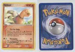 Torkoal Pokemon EX Legend Maker #27 2006 16f0 - Image 3