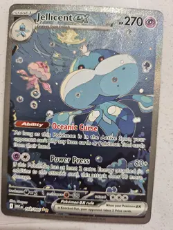 Jellicent EX - 168/086 - SIR English - Pokemon TCG - White Flare - Image 1