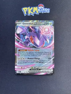 Pokemon TCG Genesect Ex Black Bolt 067/086 Double Rare NM. - Image 1