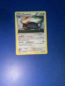 Carta Pokemon STOUTLAND 122/149 Holo Ita Confini Varcati - Image 1