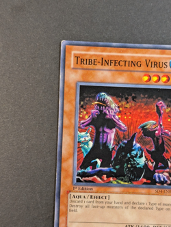 Yugioh TCG - 1x Tribe Infecting Virus - SD4-EN007 - LP - 1st Edition - Common - Image 3